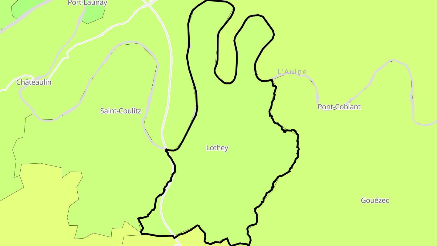 Carte des prix de l'immobilier Lothey