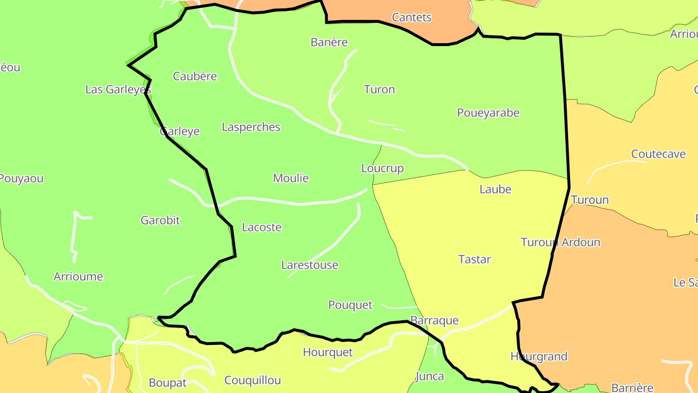Carte des prix de l'immobilier Loucrup
