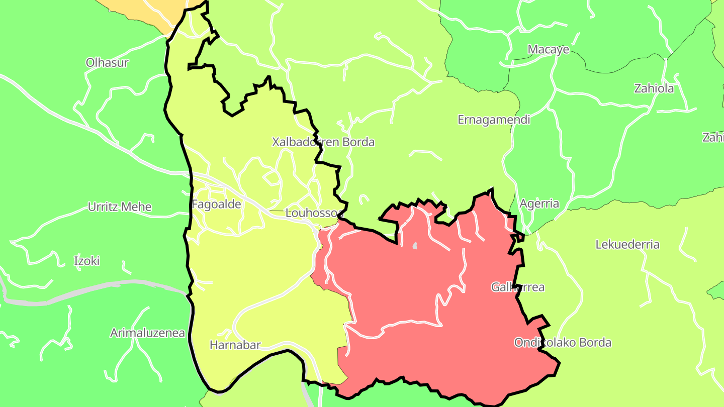 Carte des prix de l'immobilier Louhossoa