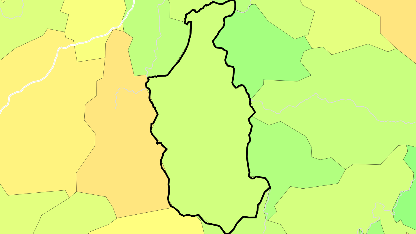 Carte des prix de l'immobilier Luc