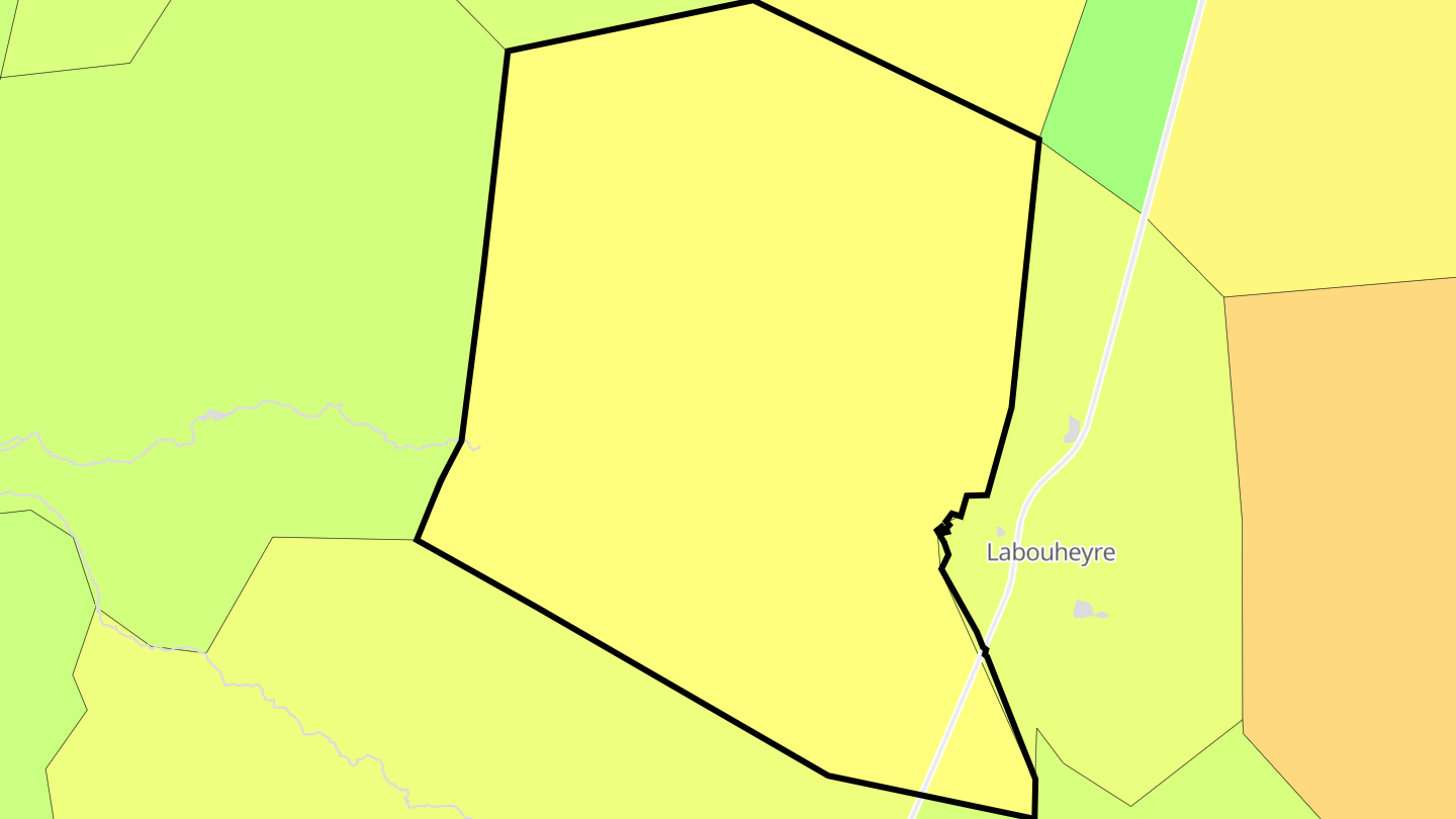 Carte des prix de l'immobilier Lüe