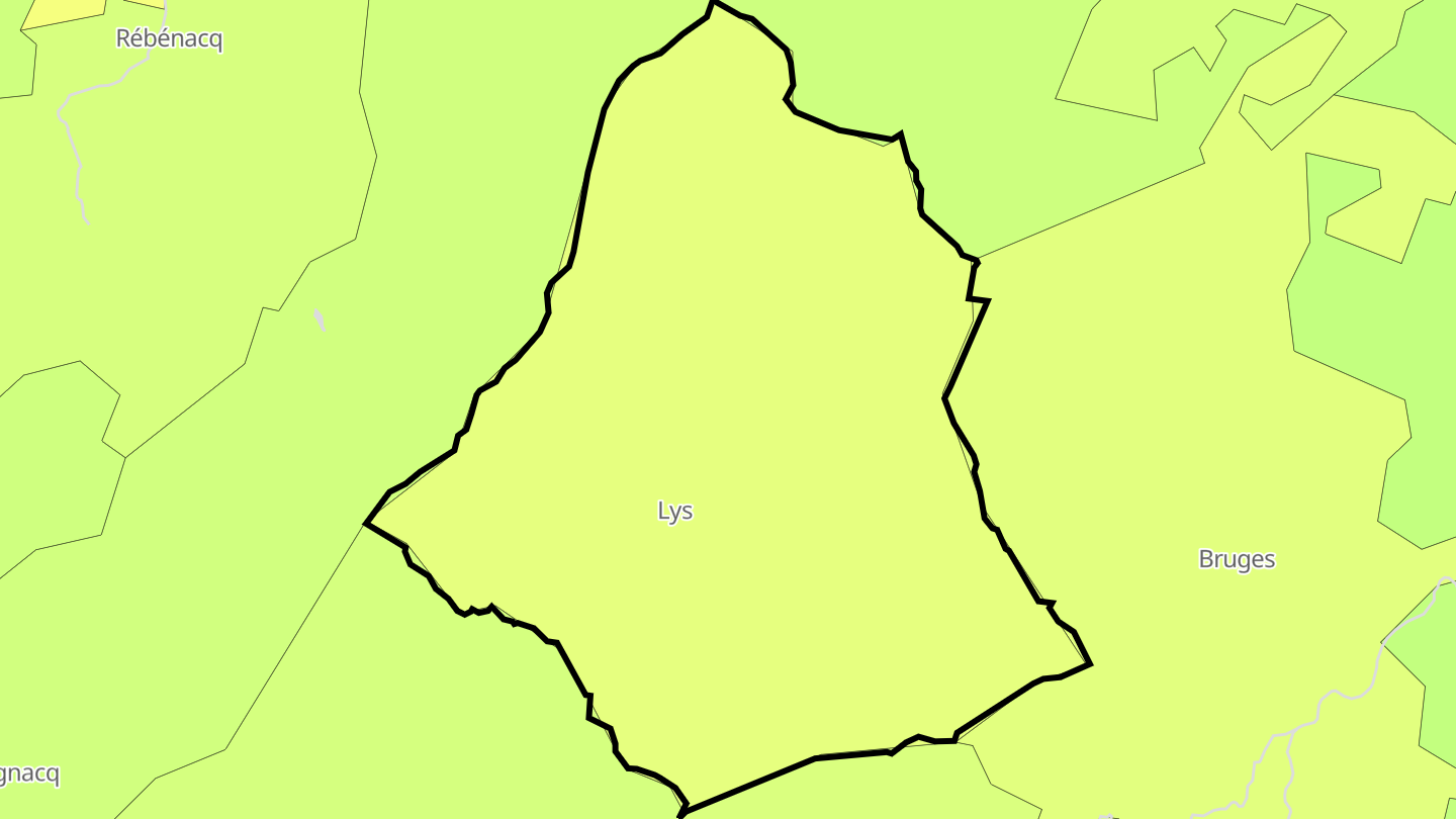 Carte des prix de l'immobilier Lys