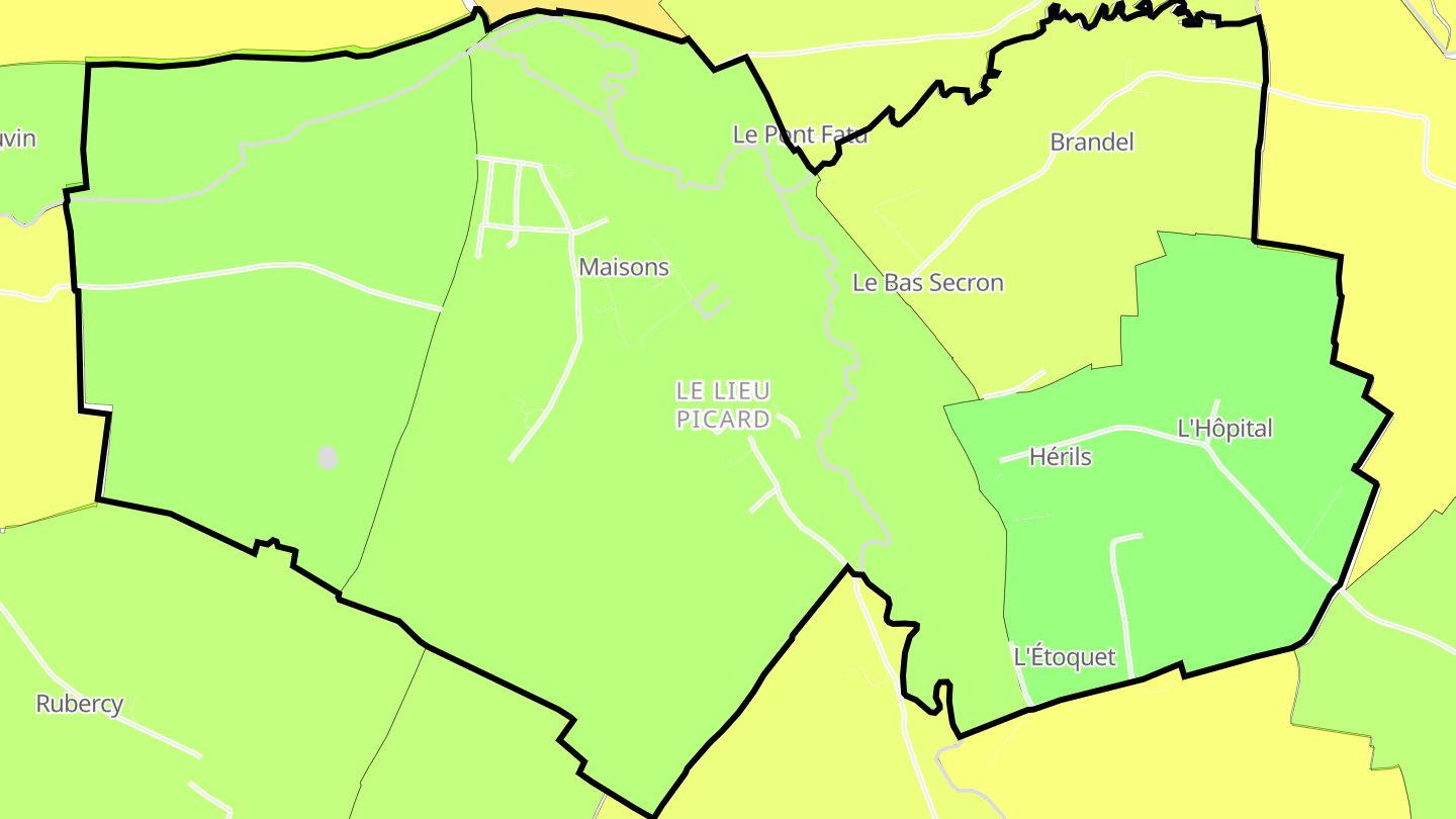 Carte des prix de l'immobilier Maisons