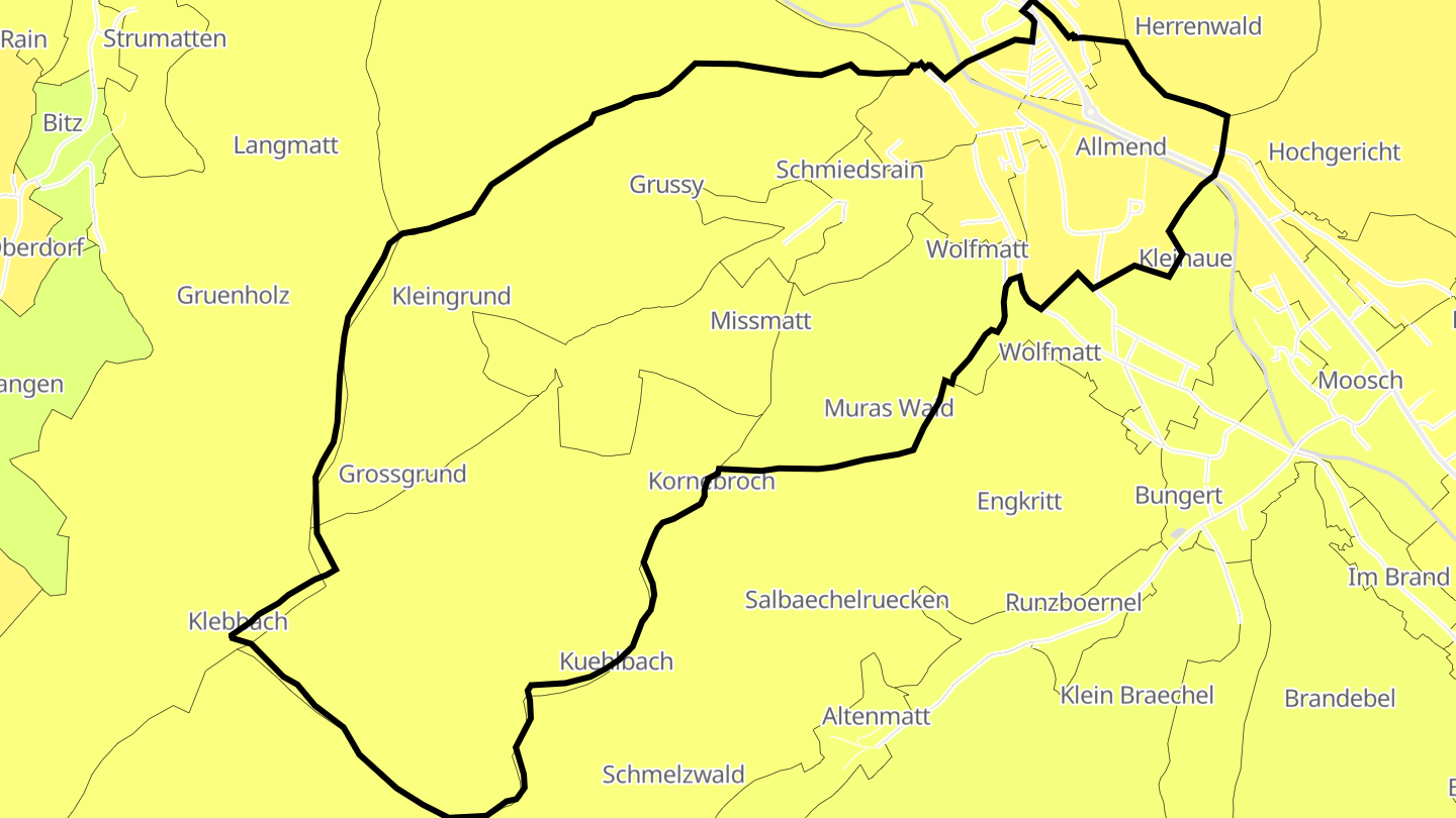 Carte des prix de l'immobilier Malmerspach