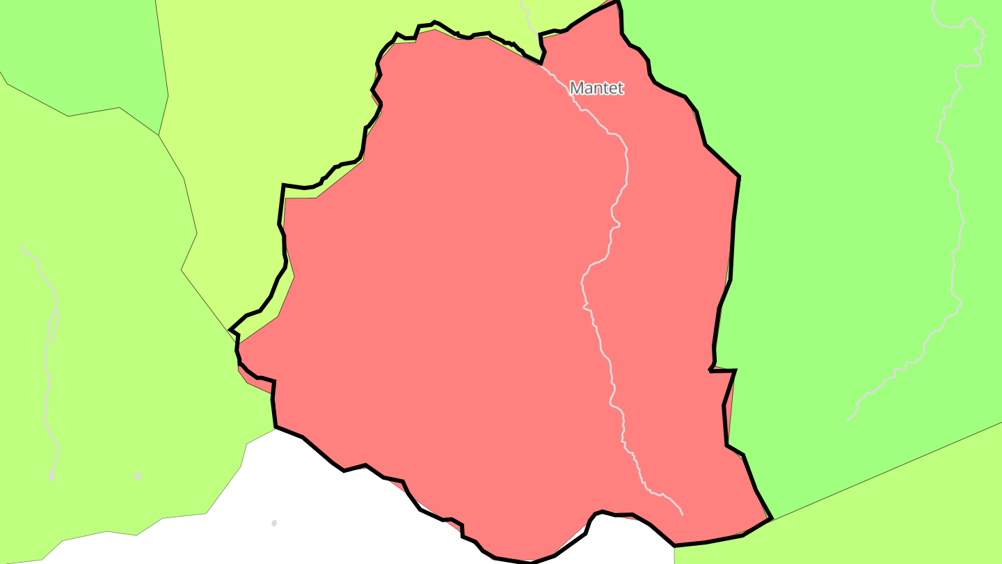 Carte des prix de l'immobilier Mantet