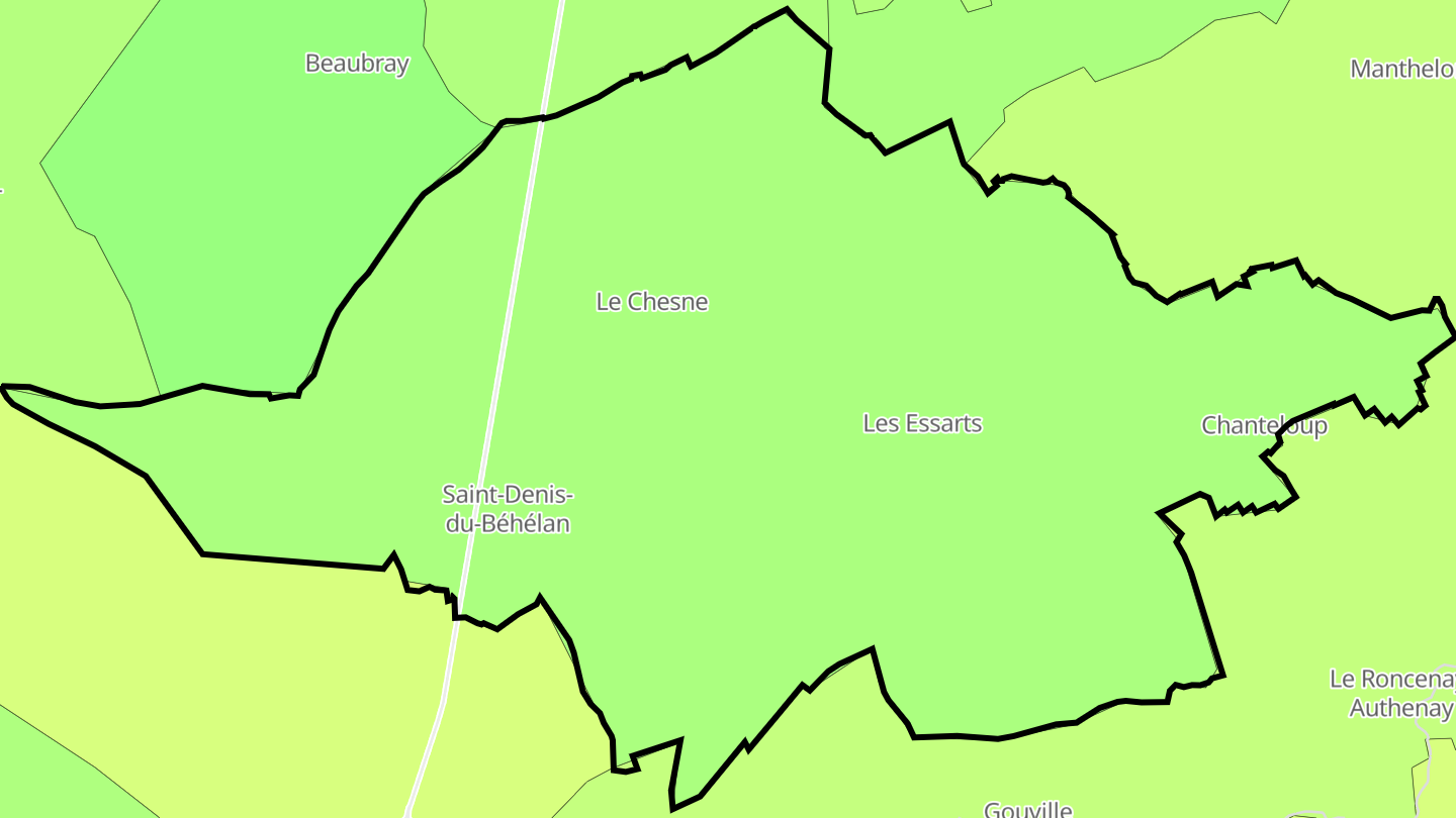 Carte des prix de l'immobilier Marbois