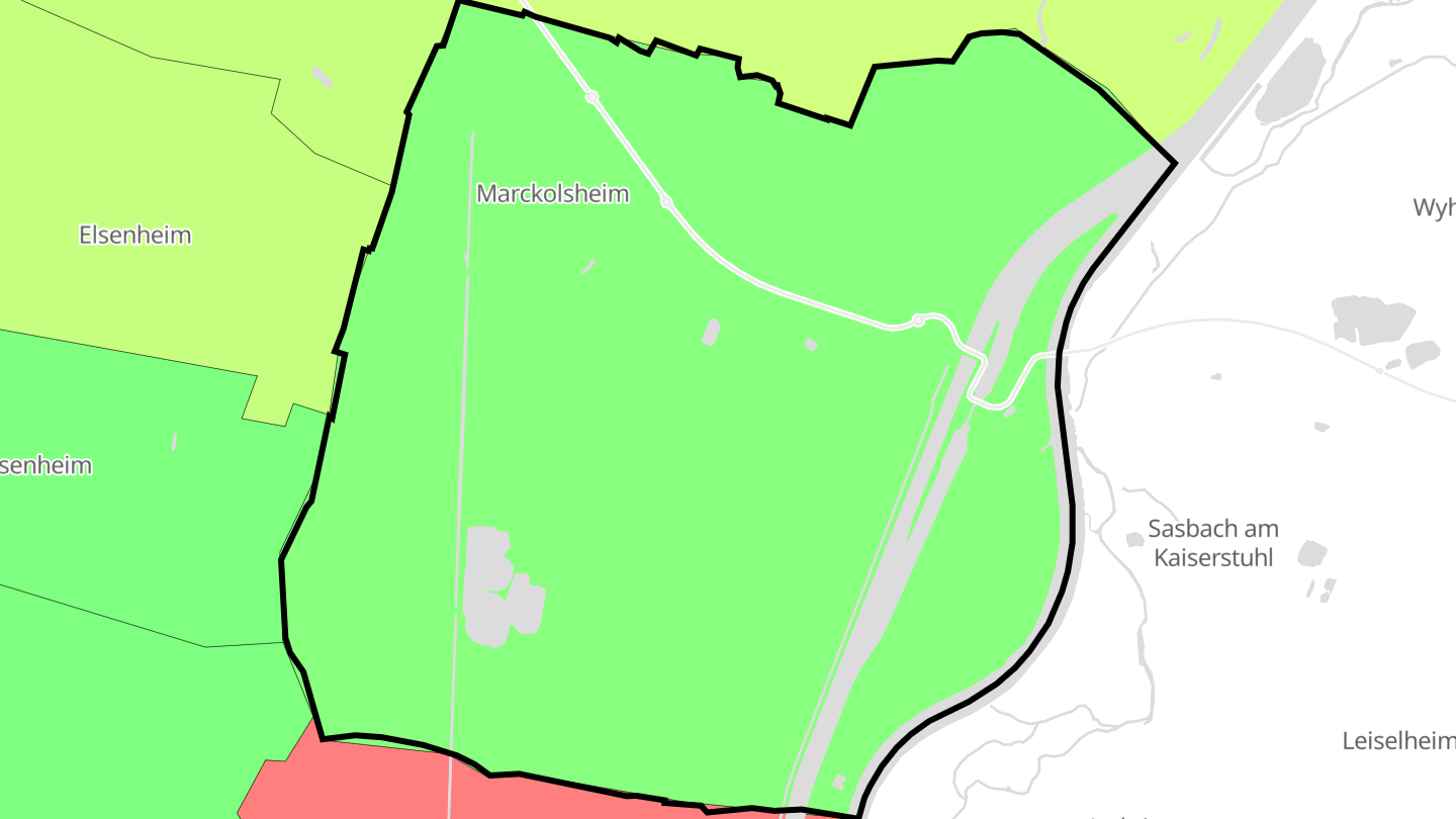 Carte des prix de l'immobilier Marckolsheim