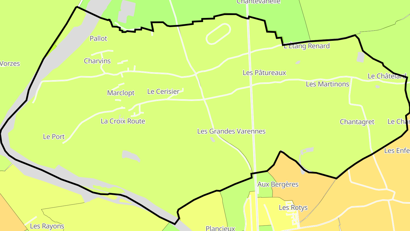 Carte des prix de l'immobilier Marclopt