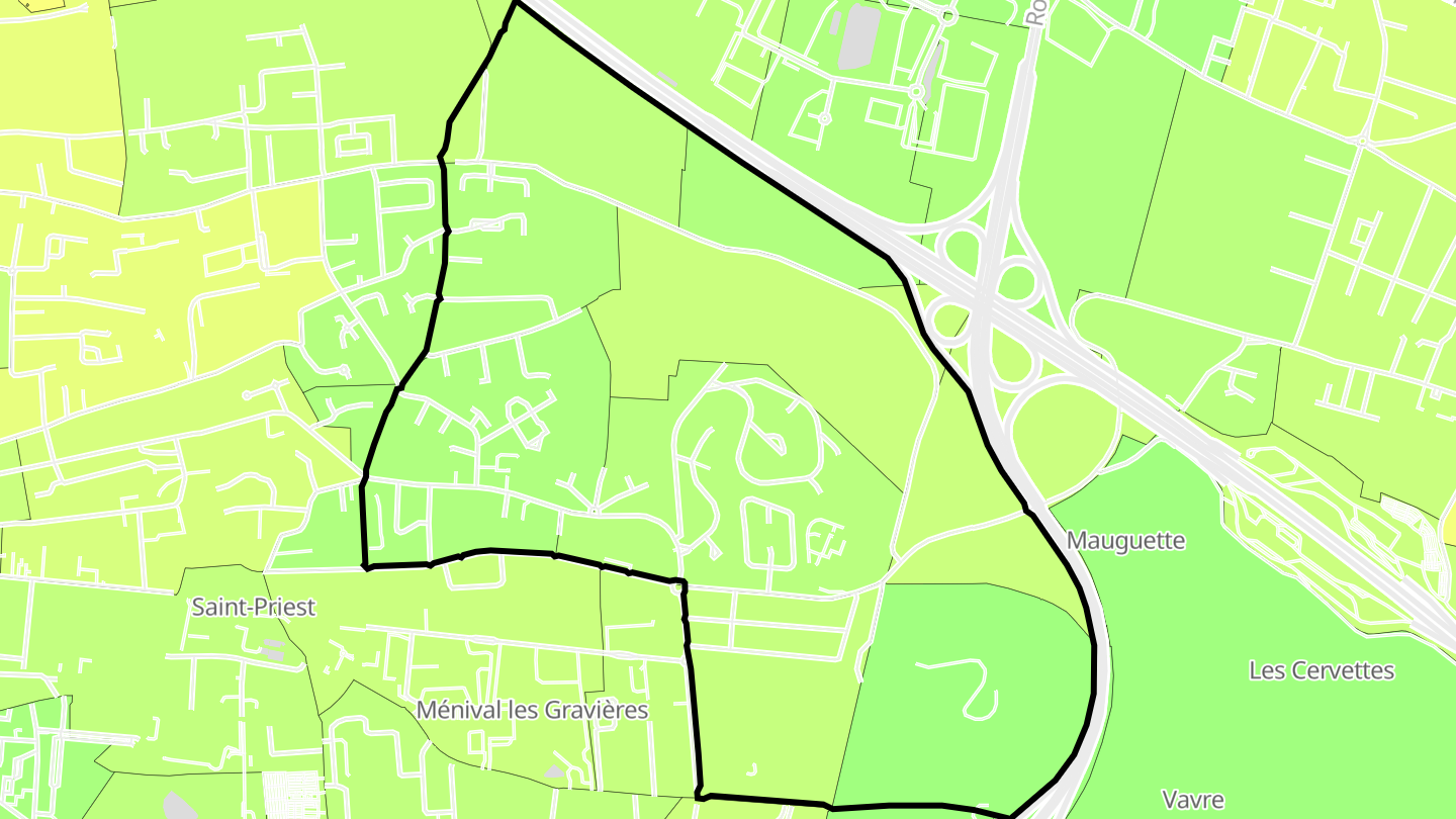 Carte des prix de l'immobilier Marendiers