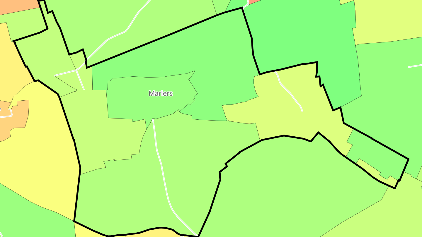 Carte des prix de l'immobilier Marlers