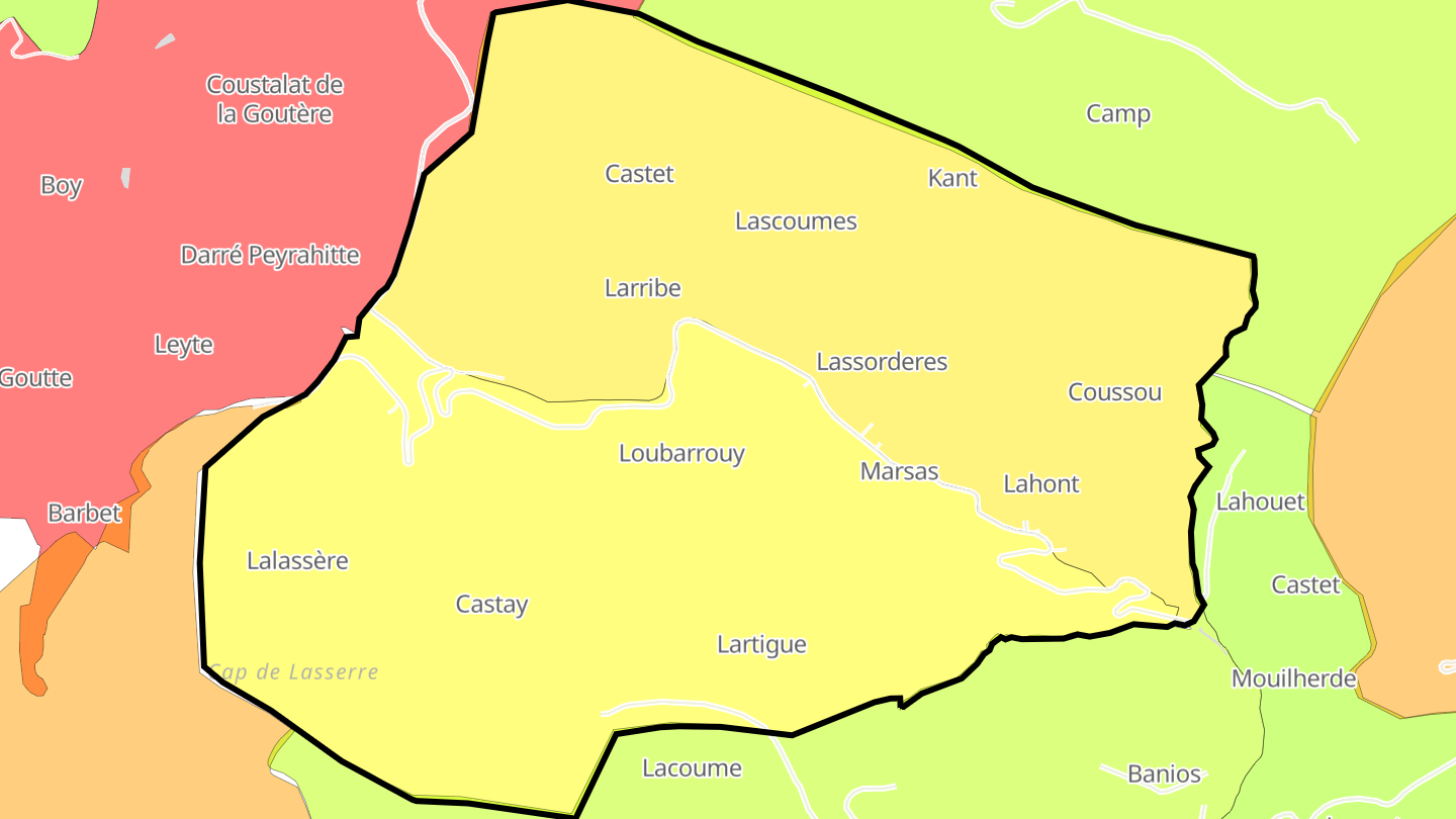 Carte des prix de l'immobilier Marsas