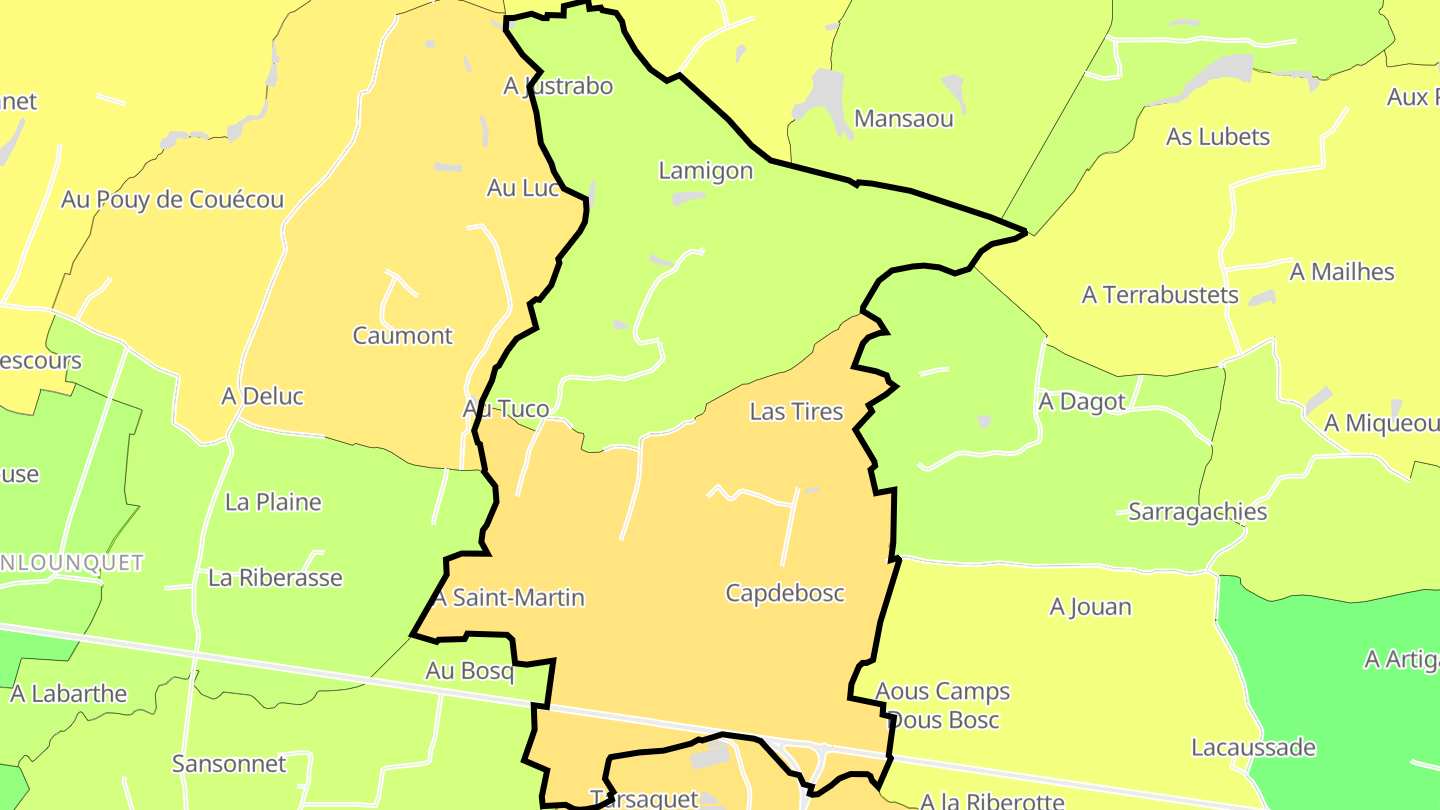 Carte des prix de l'immobilier Maulichères