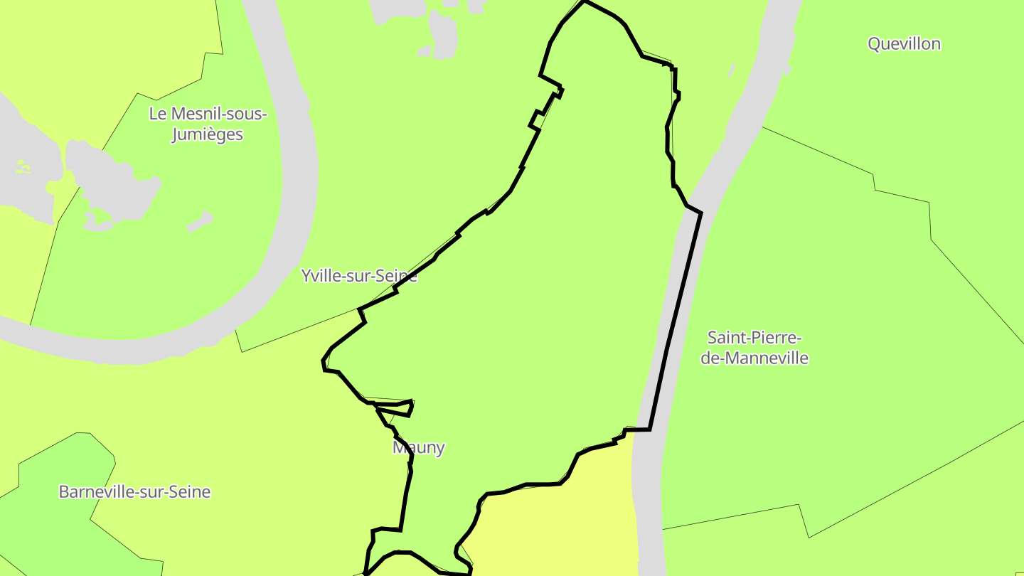 Carte des prix de l'immobilier Mauny