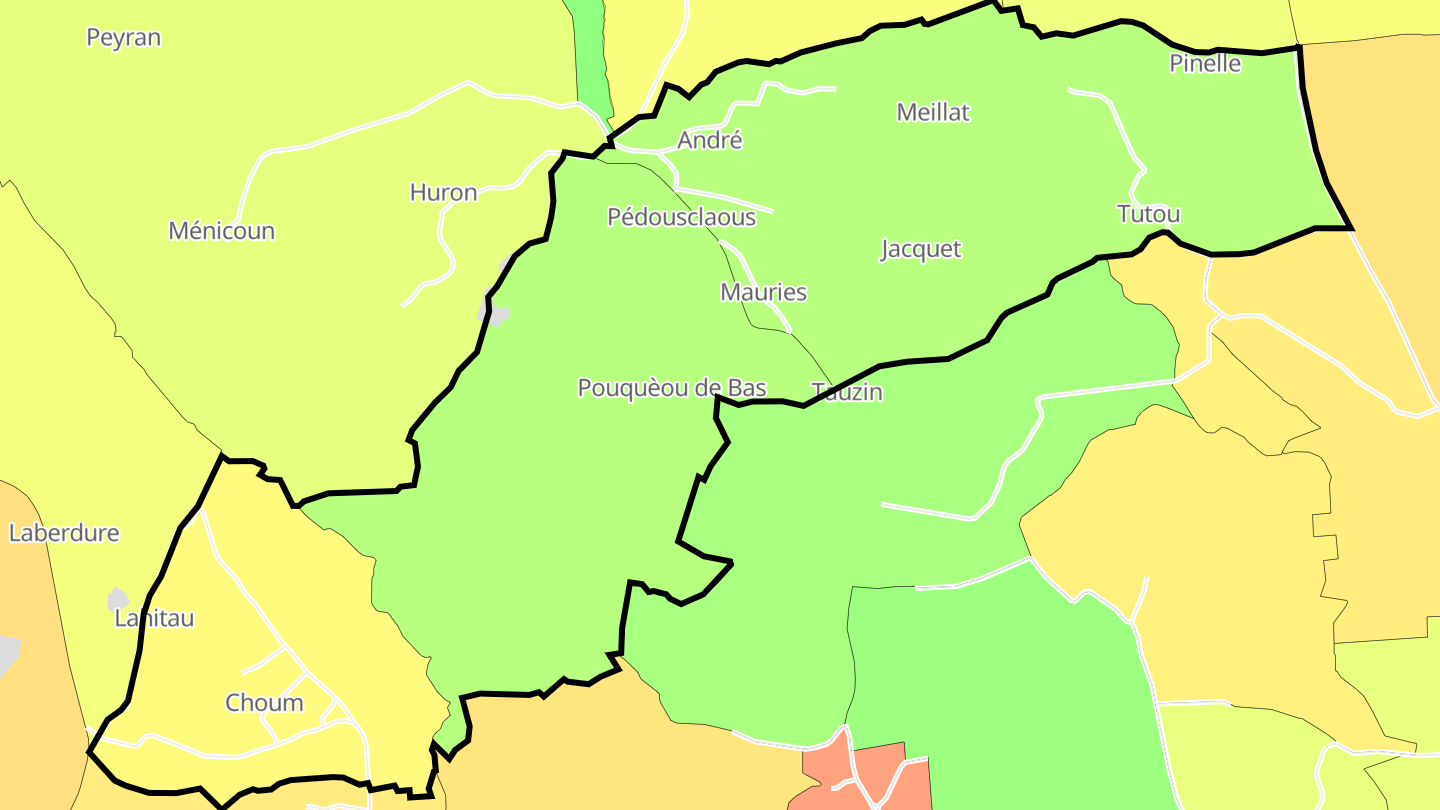 Carte des prix de l'immobilier Mauries