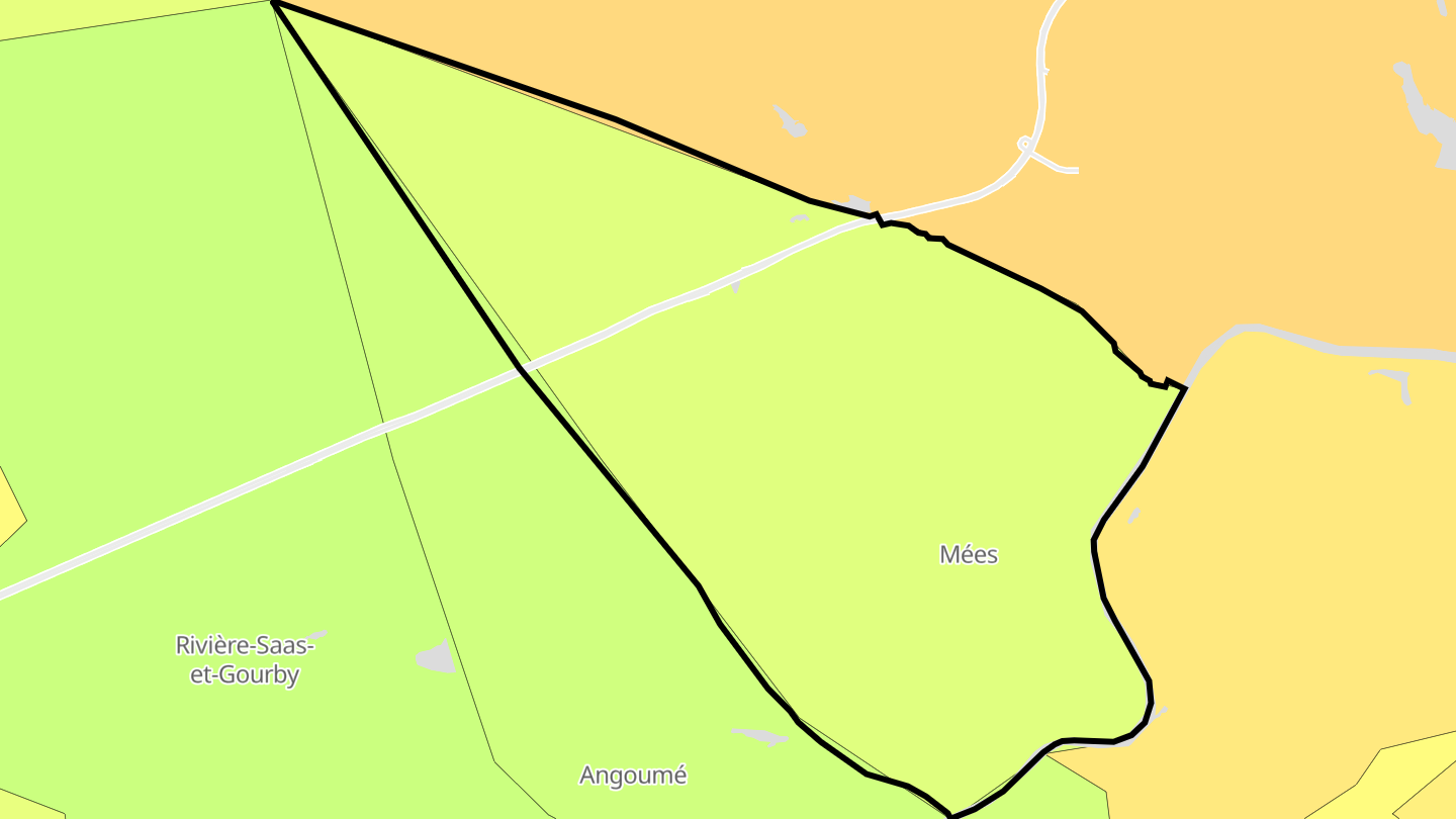 Carte des prix de l'immobilier Mées