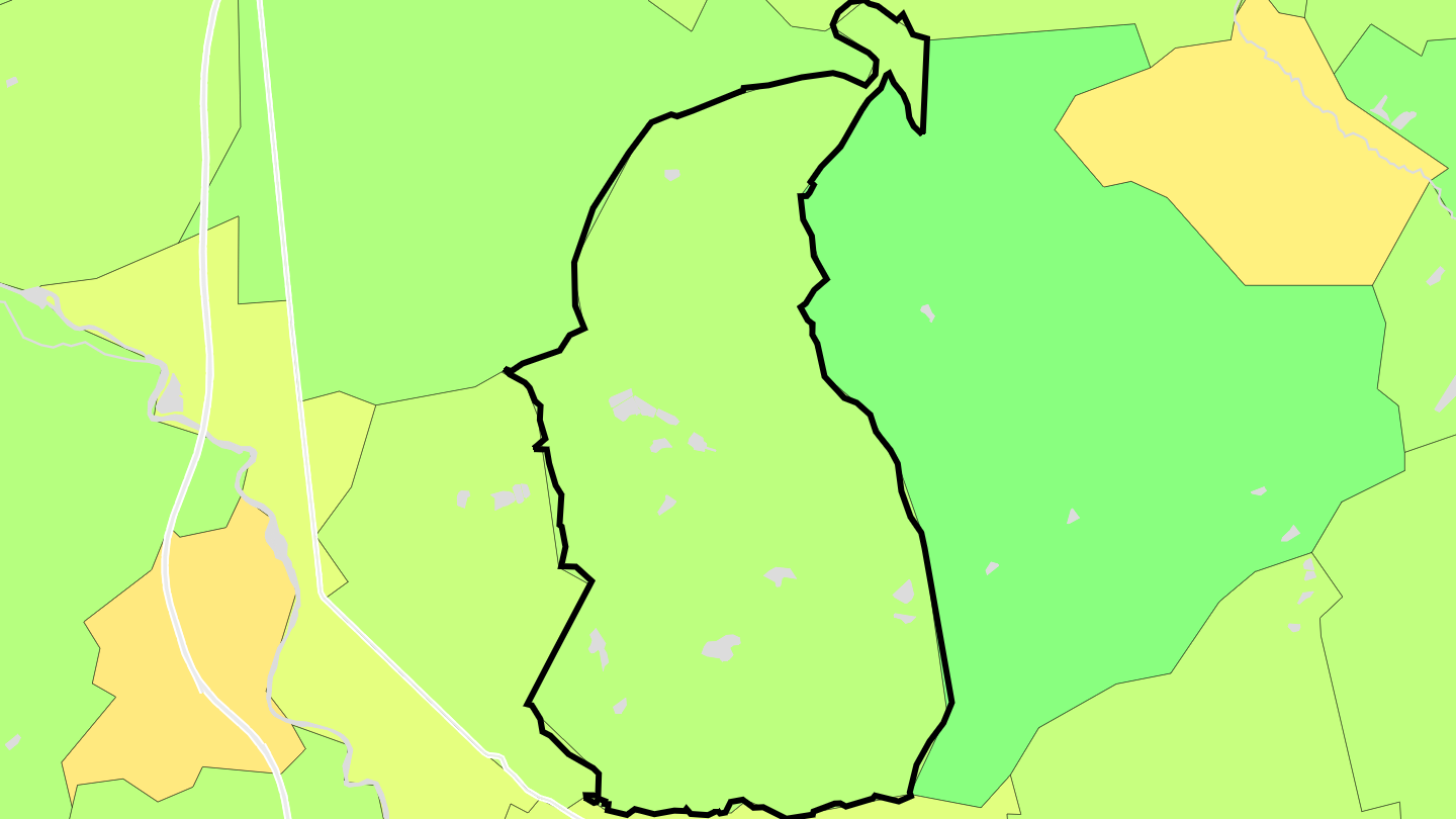 Carte des prix de l'immobilier Meillant