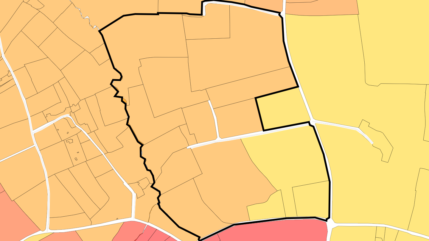 Carte des prix de l'immobilier Menelle