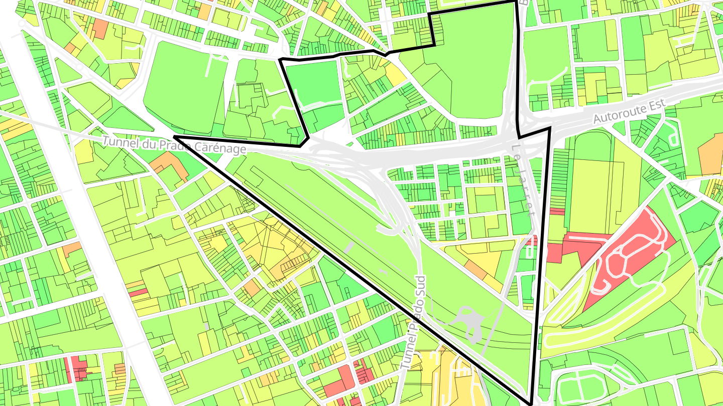 Carte des prix de l'immobilier Menpenti