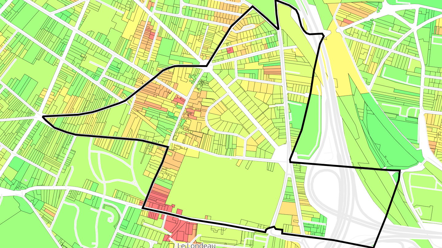 Carte des prix de l'immobilier Merlan