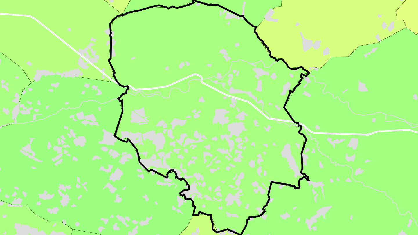 Carte des prix de l'immobilier Mézières-en-Brenne