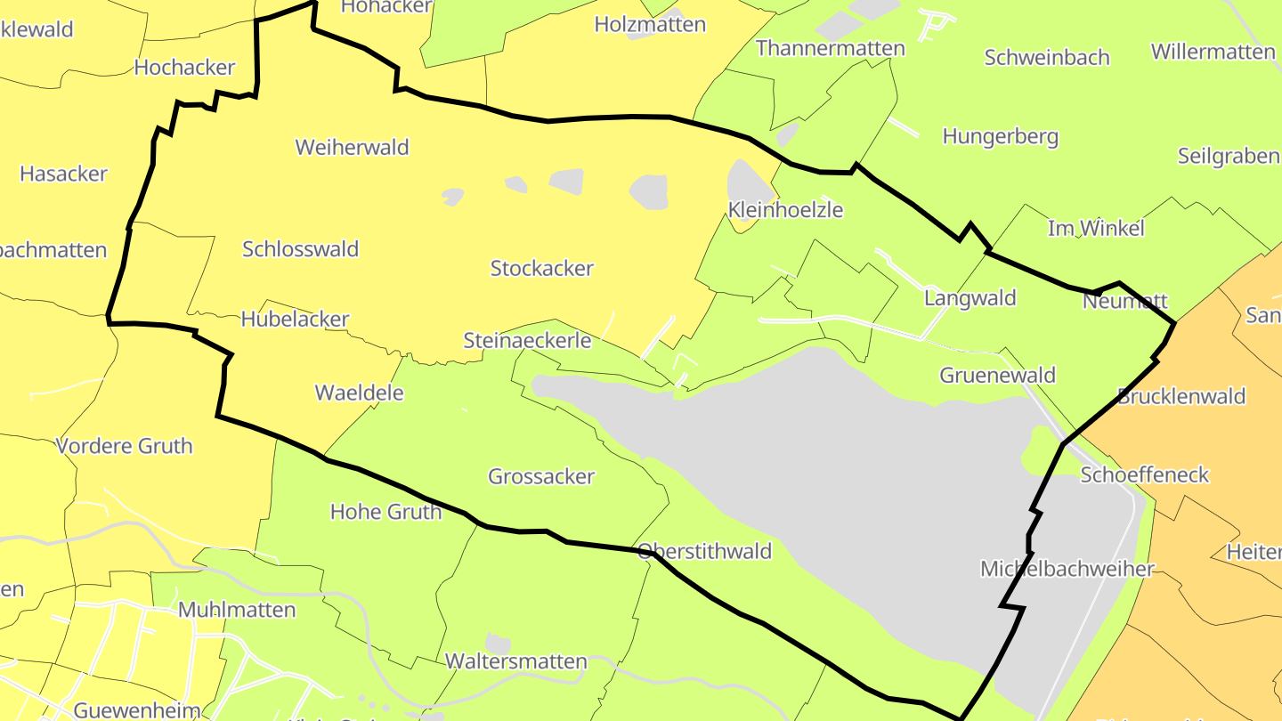 Carte des prix de l'immobilier Michelbach