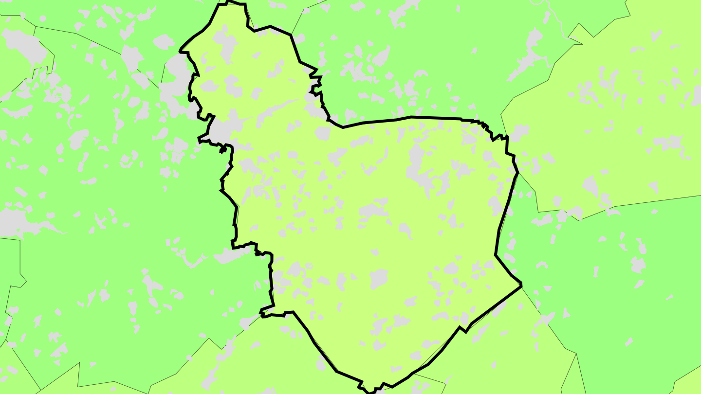 Carte des prix de l'immobilier Migné