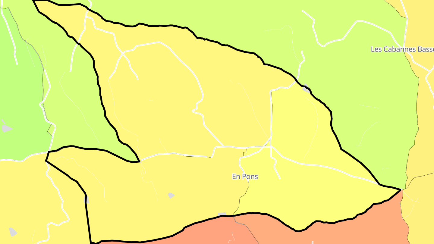 Carte des prix de l'immobilier Missècle