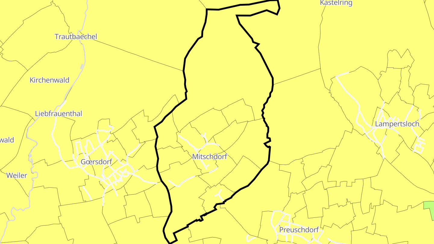 Carte des prix de l'immobilier Mitschdorf
