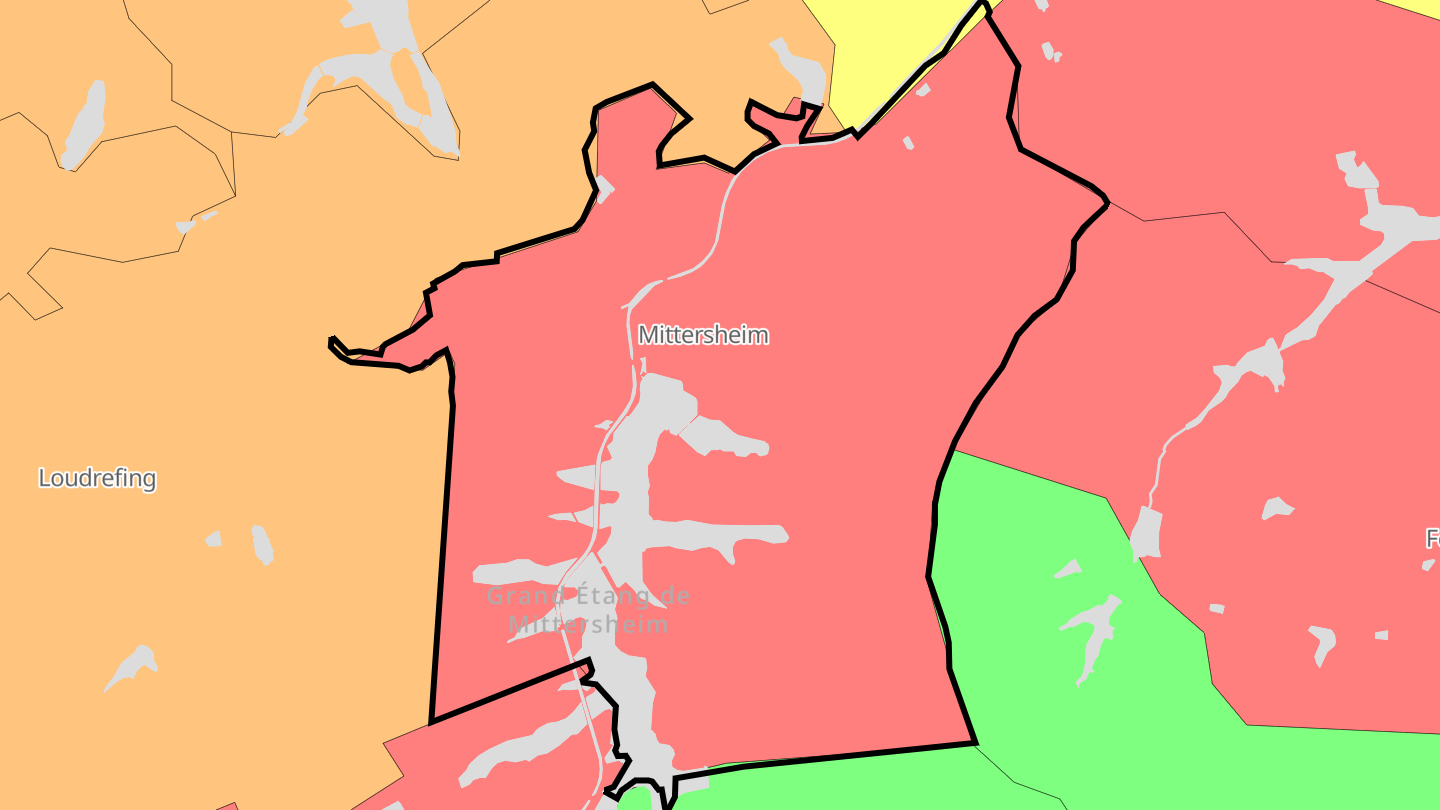 Carte des prix de l'immobilier Mittersheim