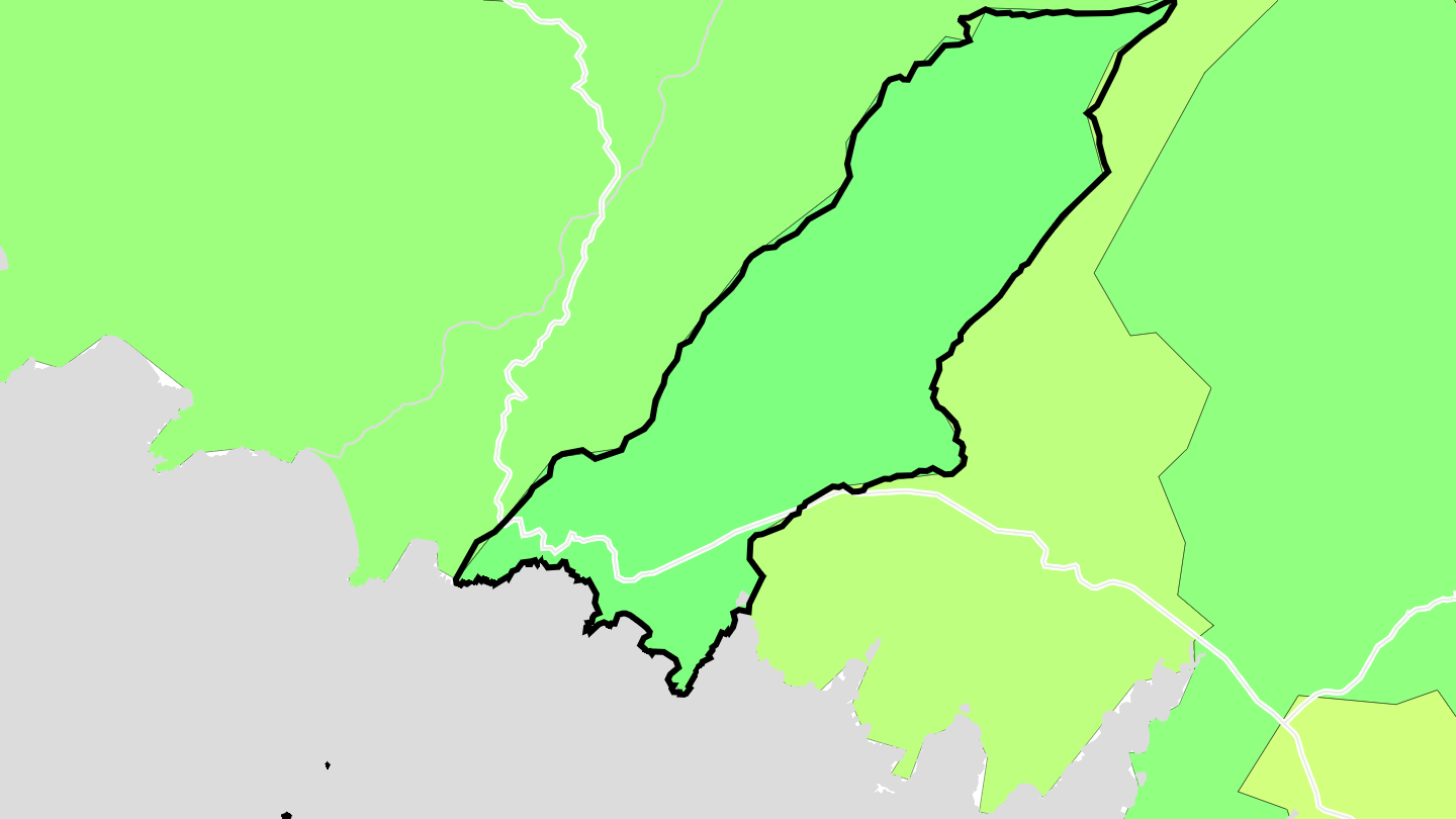 Carte des prix de l'immobilier Monacia-d'Aullène