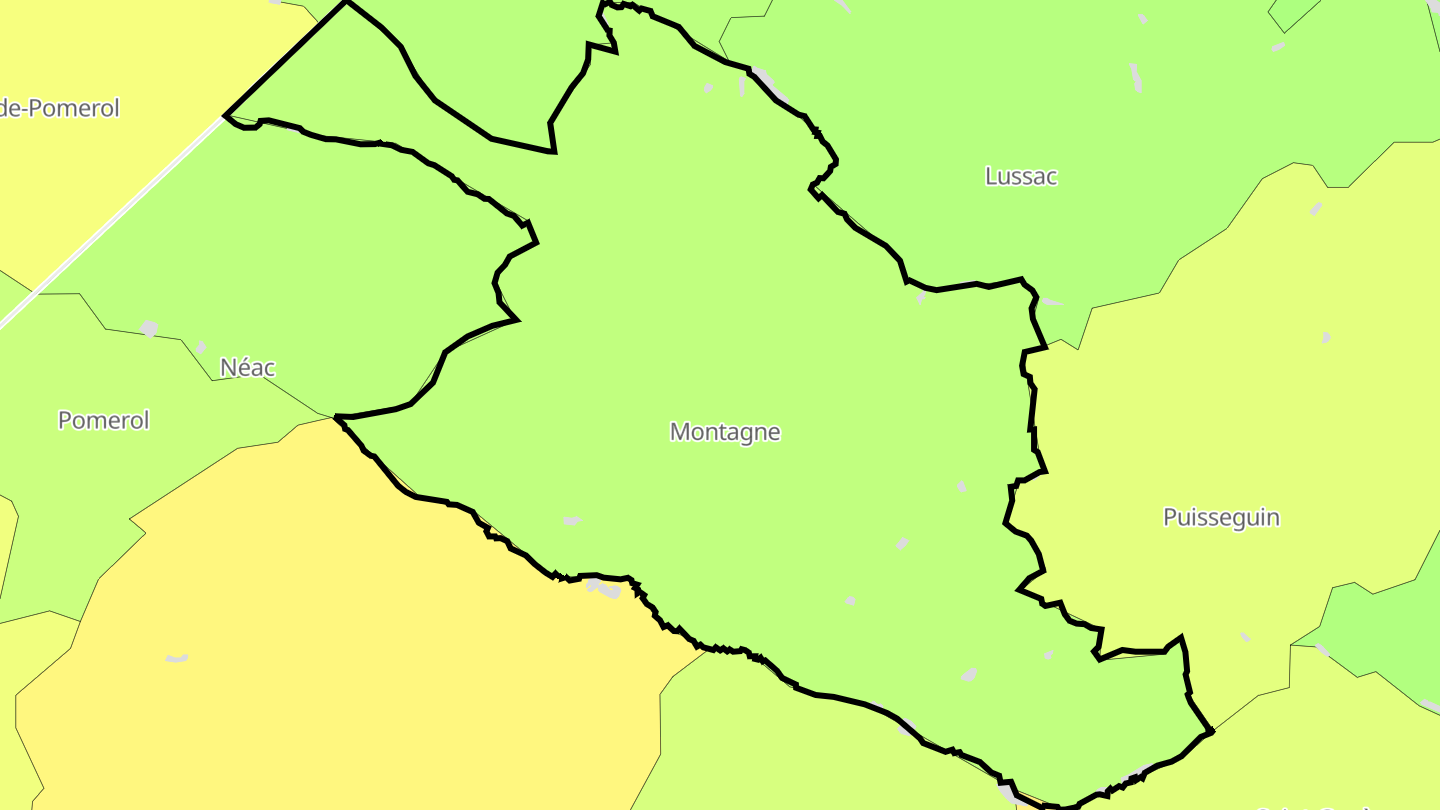 Carte des prix de l'immobilier Montagne