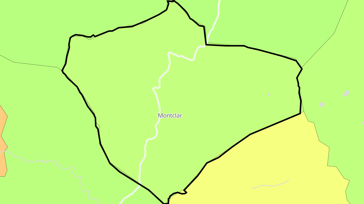 Carte des prix de l'immobilier Montclar