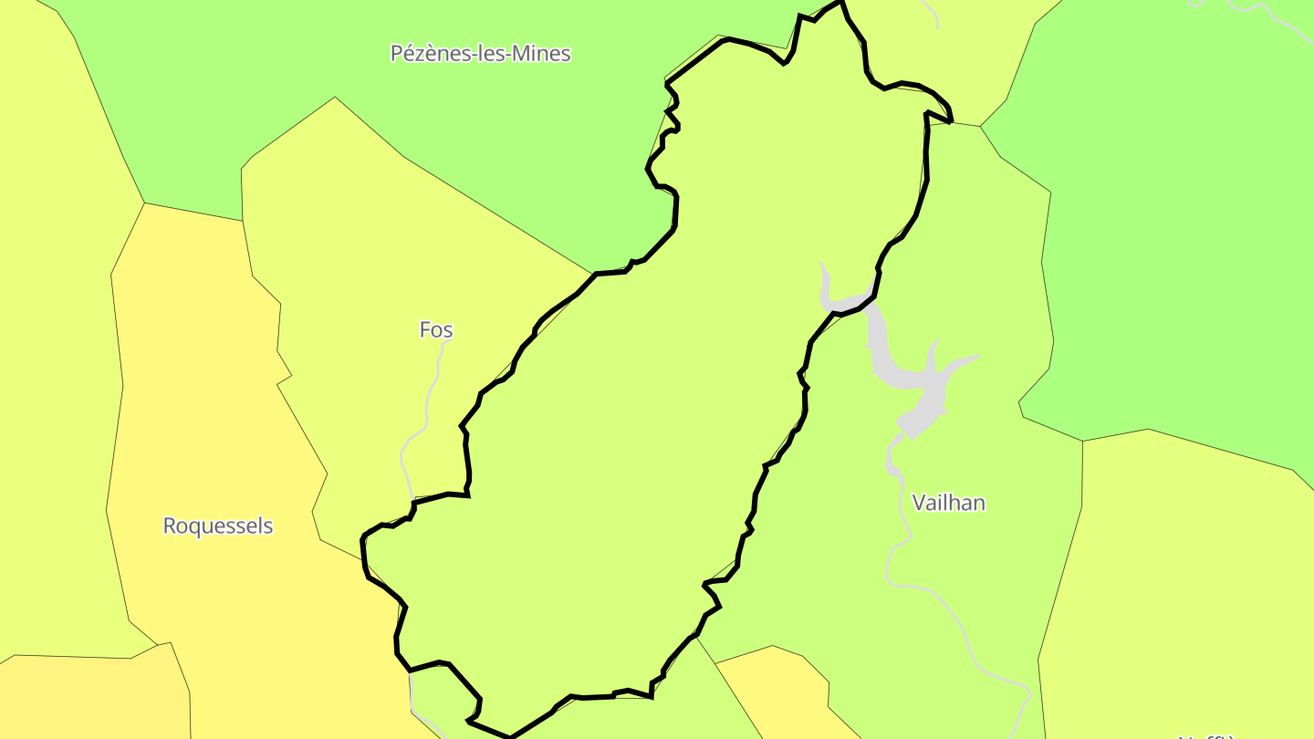 Carte des prix de l'immobilier Montesquieu