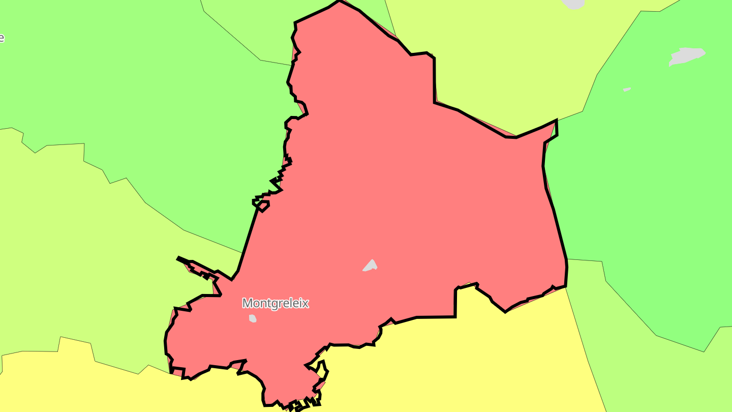 Carte des prix de l'immobilier Montgreleix
