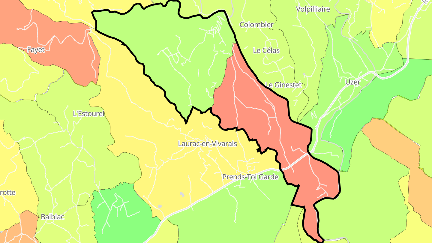 Carte des prix de l'immobilier Montréal