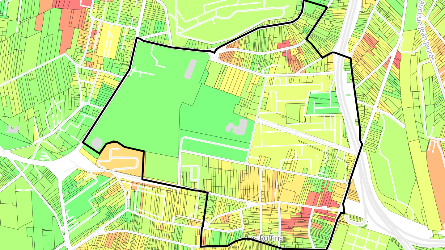Carte des prix de l'immobilier Montreau - Le Morillon