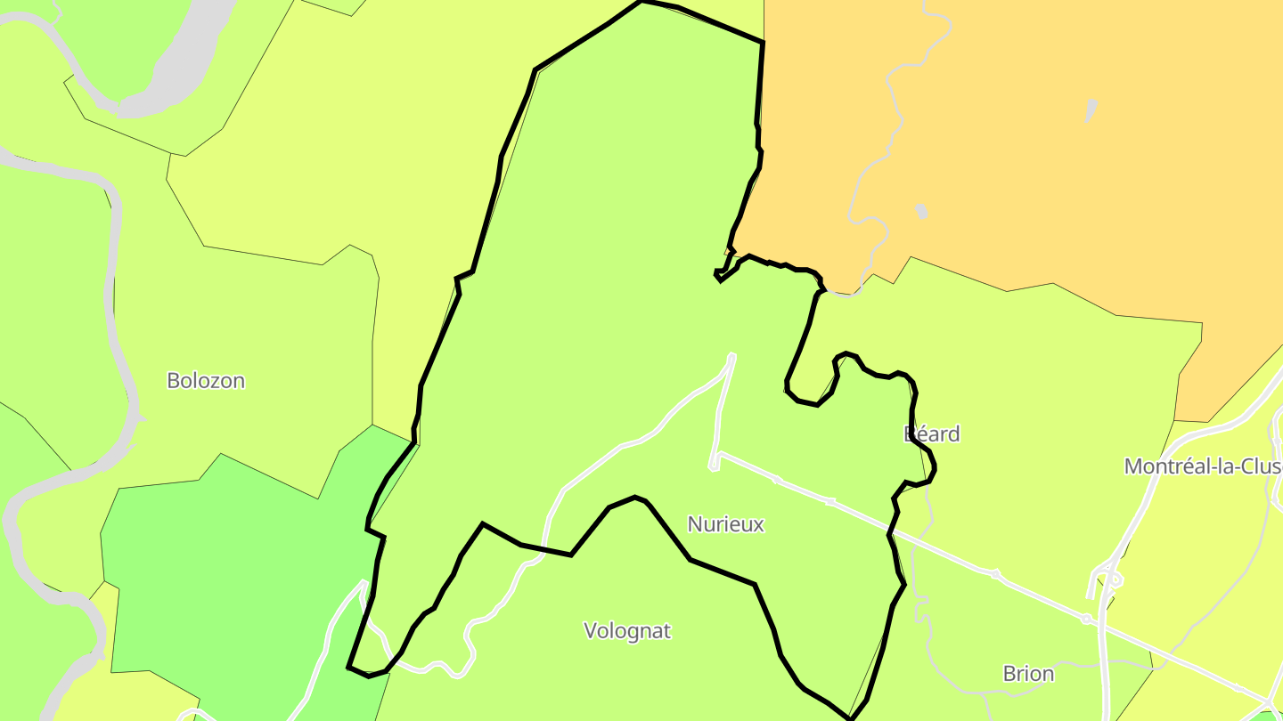Carte des prix de l'immobilier Mornay