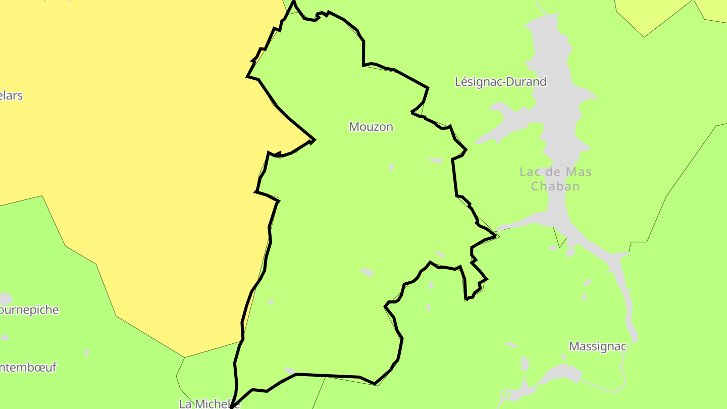 Carte des prix de l'immobilier Mouzon