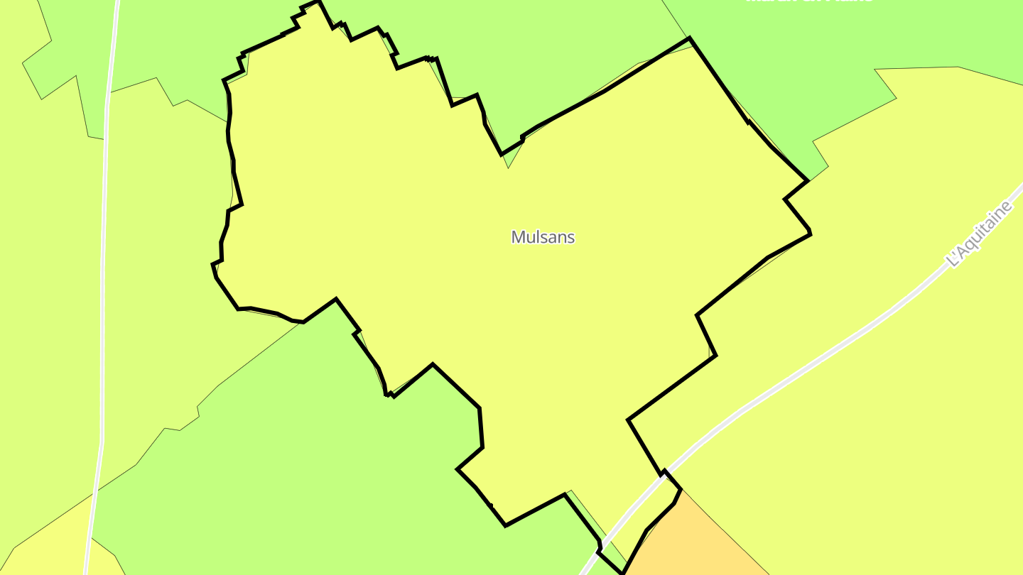Carte des prix de l'immobilier Mulsans