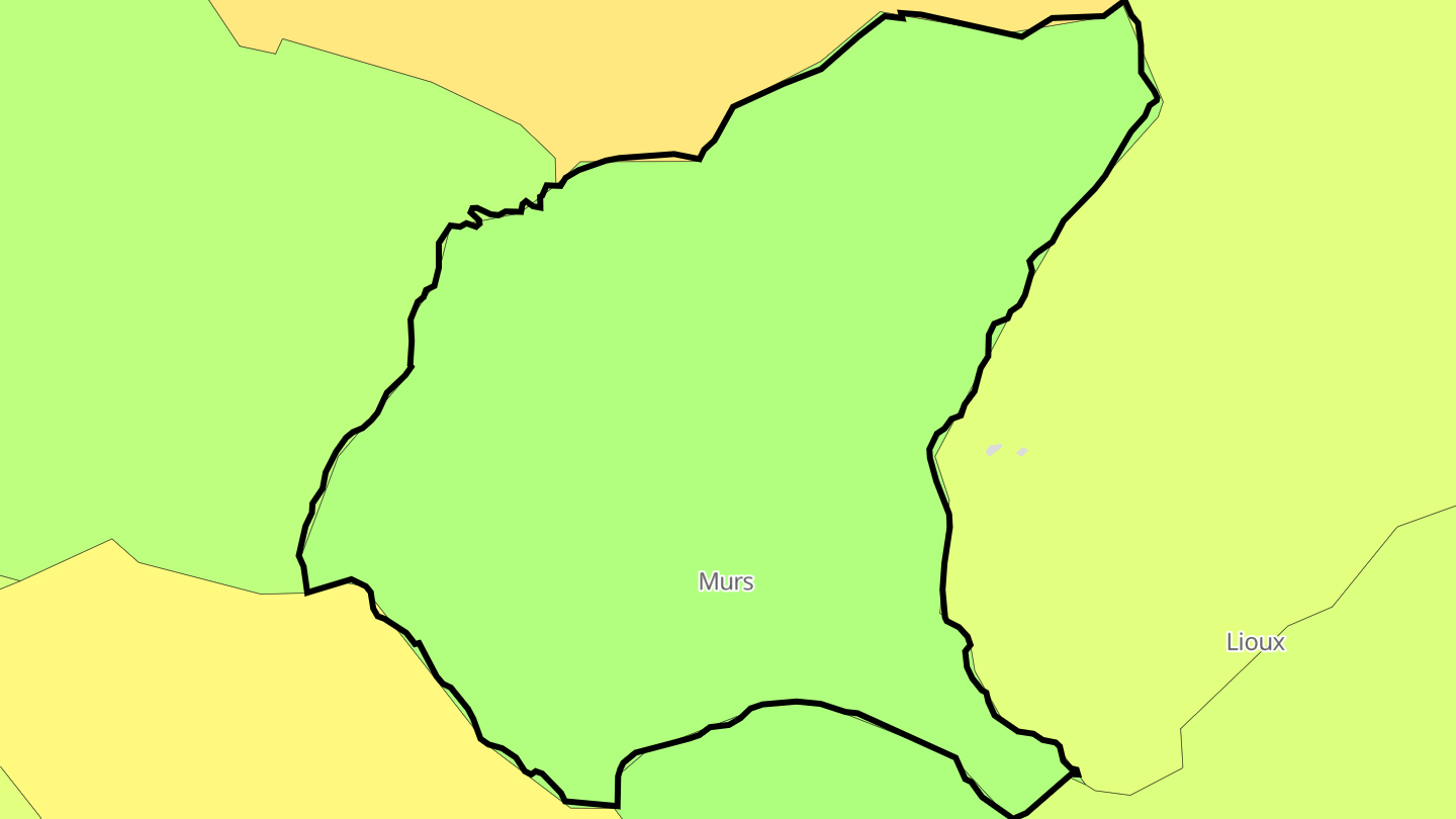Carte des prix de l'immobilier Murs