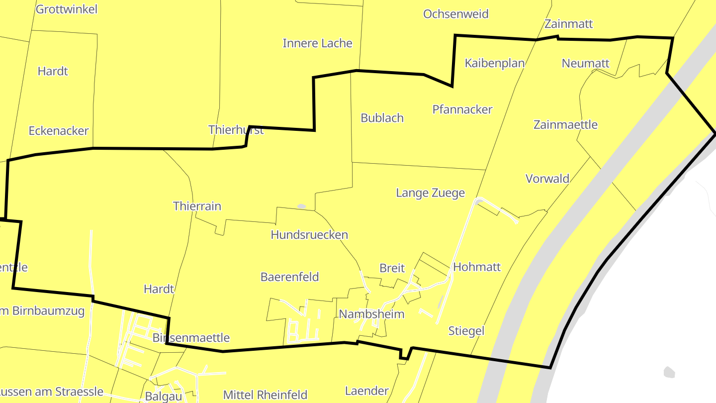 Carte des prix de l'immobilier Nambsheim