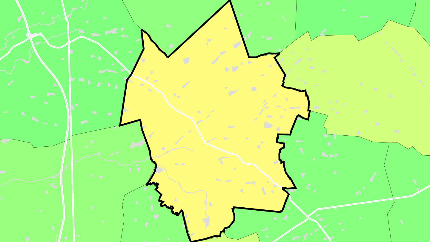 Carte des prix de l'immobilier Nançay