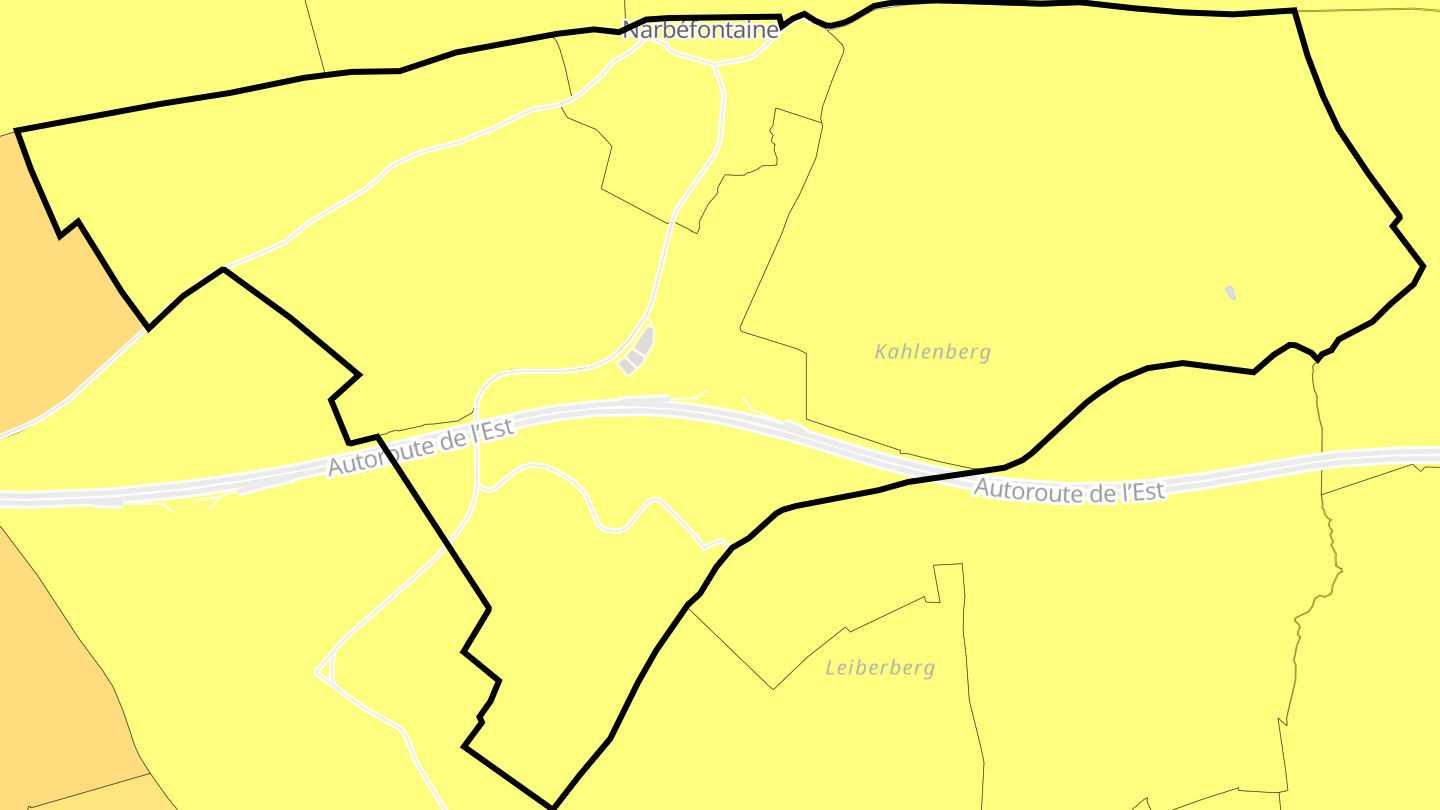 Carte des prix de l'immobilier Narbéfontaine
