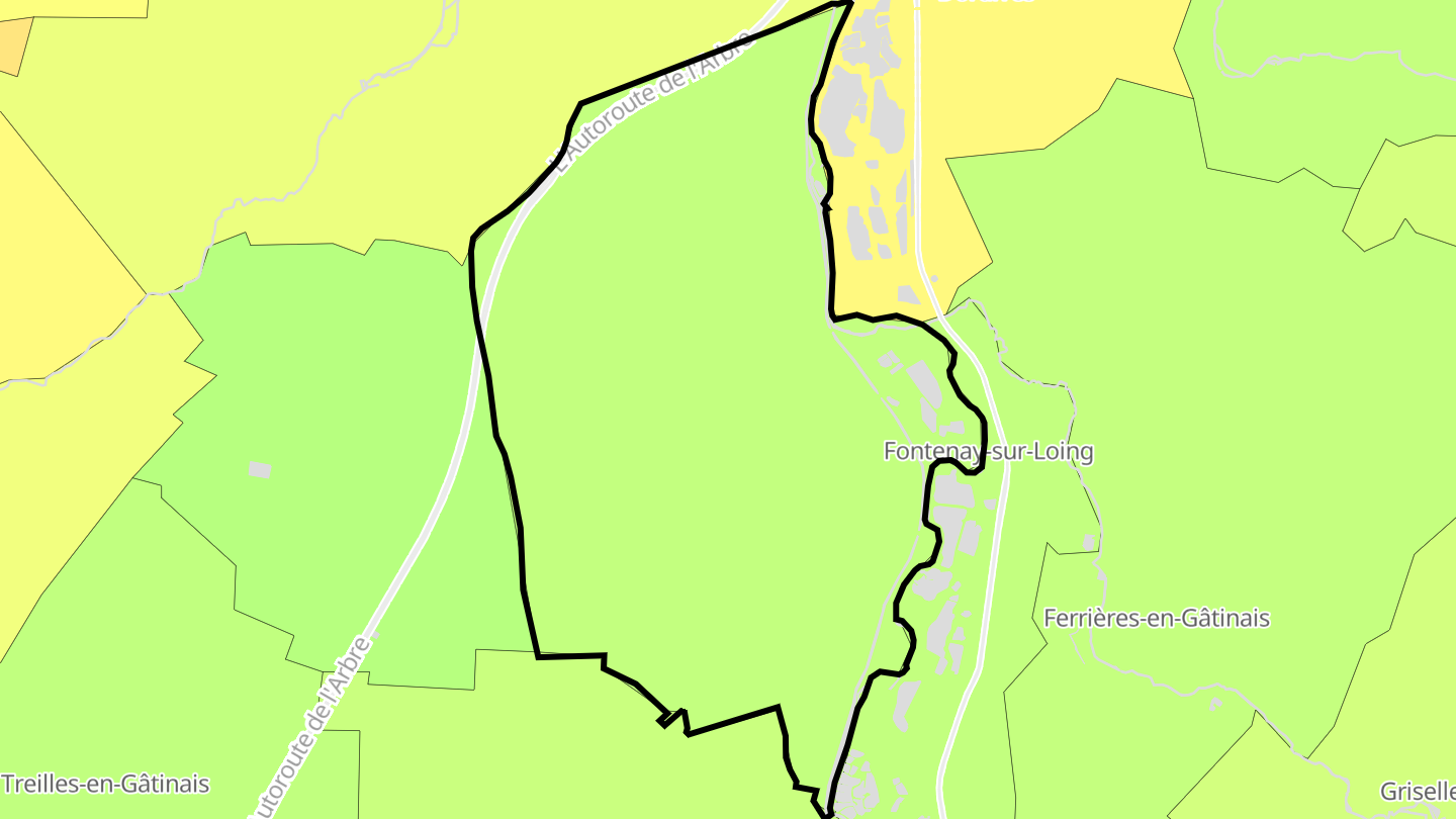 Carte des prix de l'immobilier Nargis