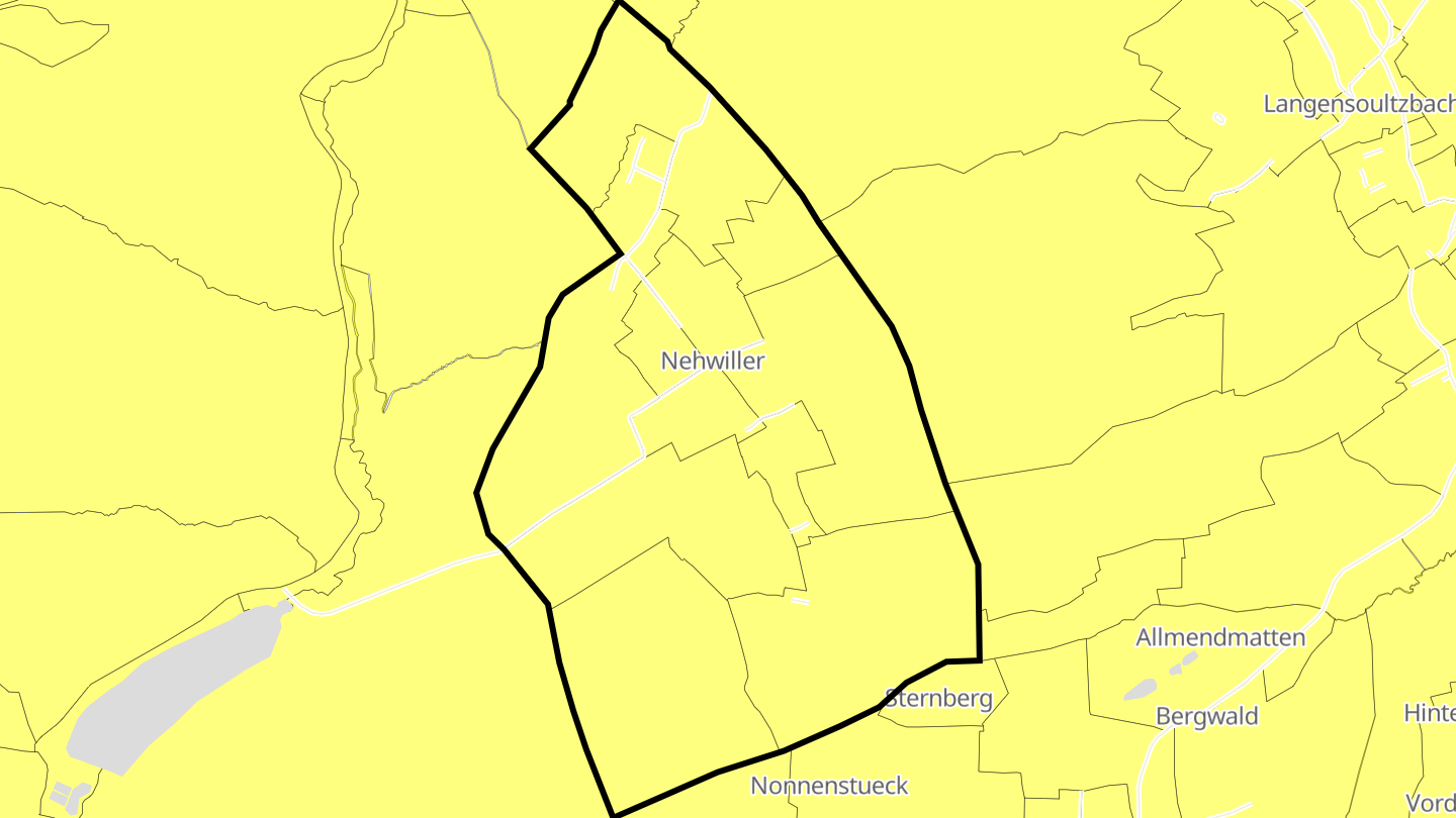Carte des prix de l'immobilier Nehwiller-près-Wœrth