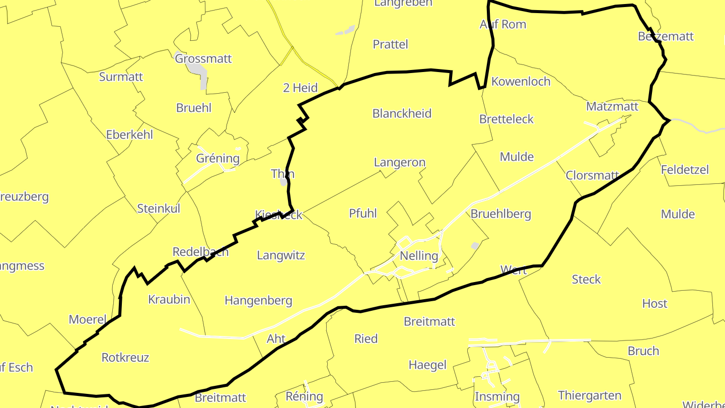 Carte des prix de l'immobilier Nelling