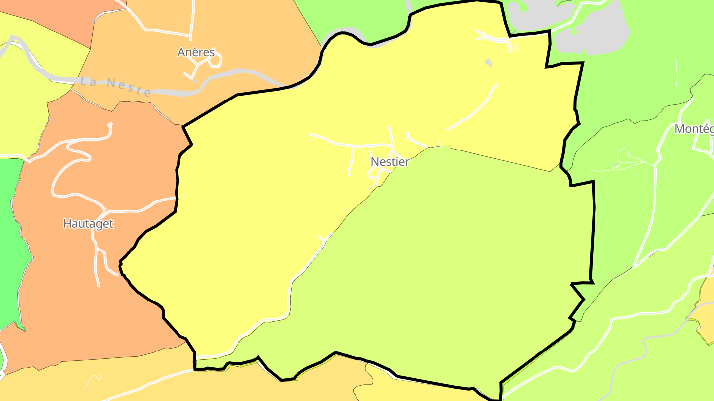 Carte des prix de l'immobilier Nestier