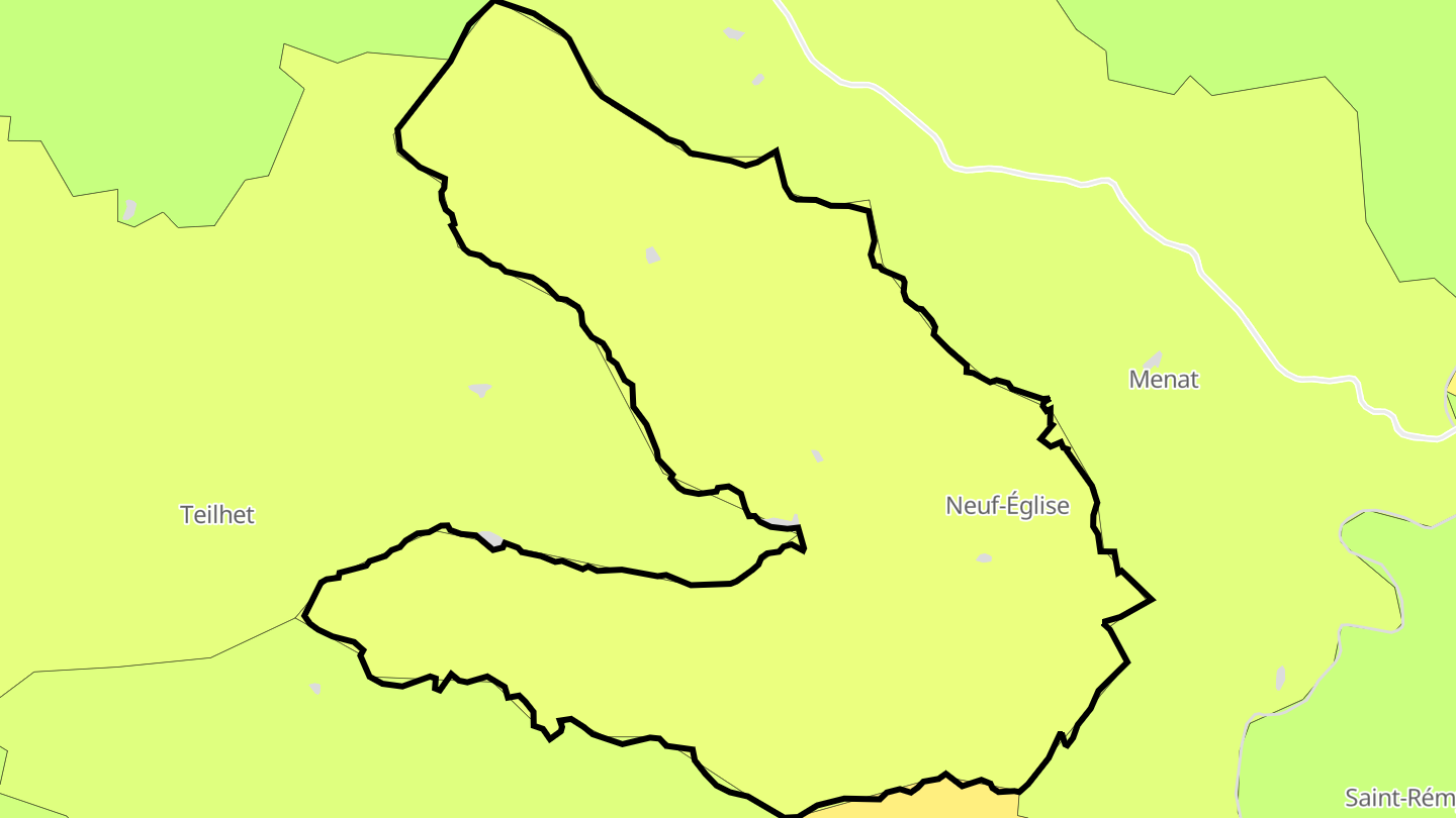 Carte des prix de l'immobilier Neuf-Église