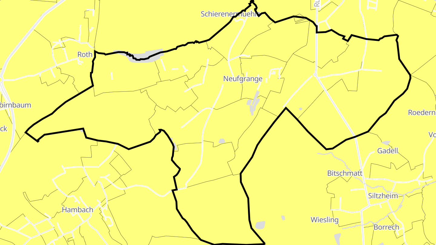Carte des prix de l'immobilier Neufgrange