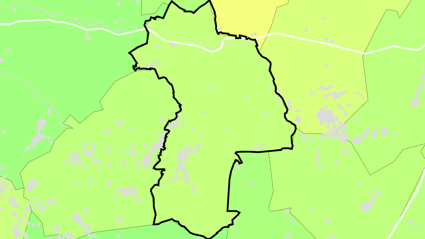 Carte des prix de l'immobilier Neuillay-les-Bois
